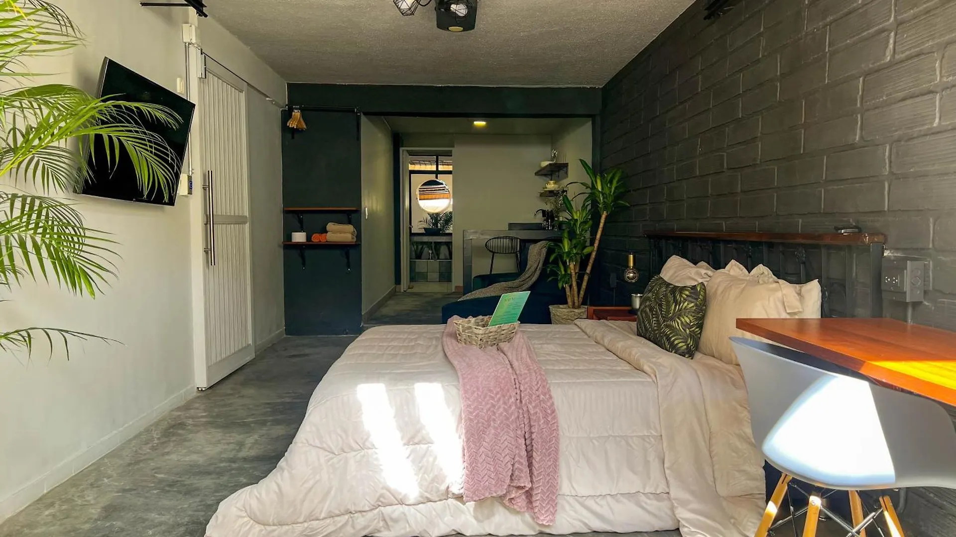 Park & Relax: Your Private Garage Medellin Apartment
